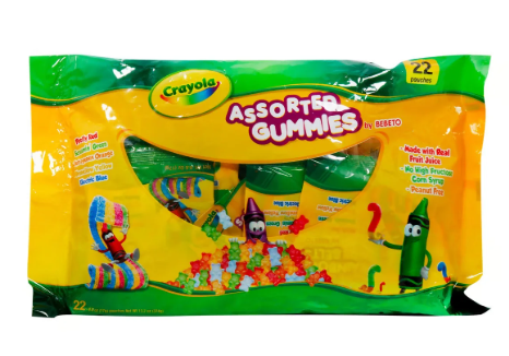 Crayola Assorted Gummies