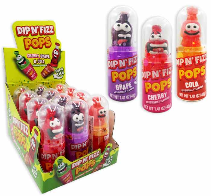 Dip 'N Fizz Pops