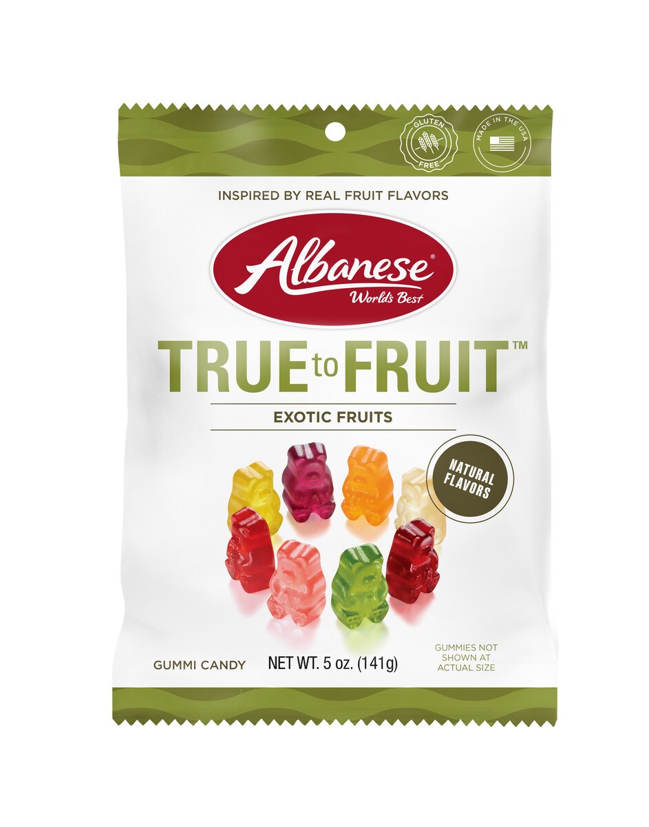 Albanese Ultimate 8 Flavor Gummy Bears Peg Bag