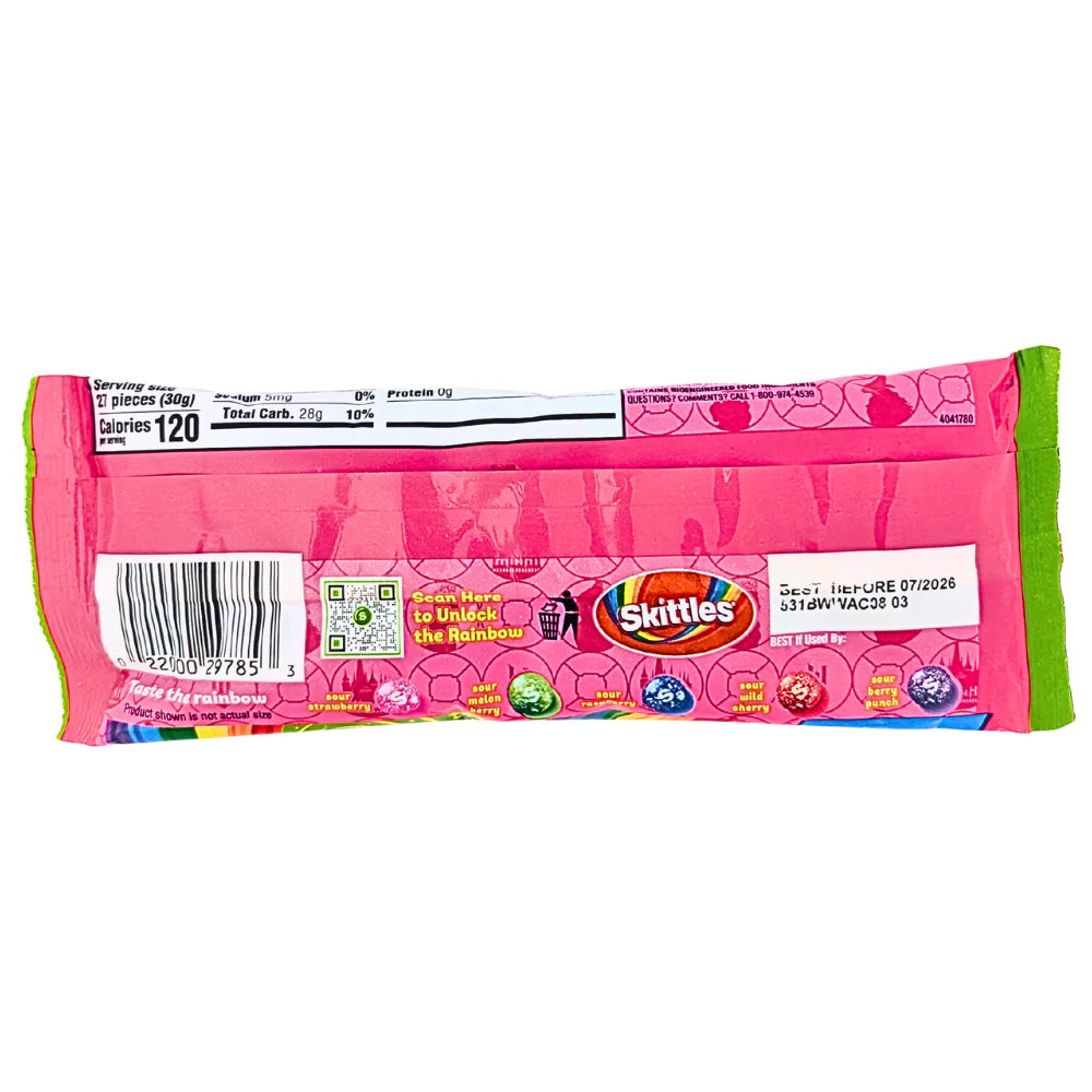 Skittles - Sour Wild Berry - Share SIze - Wicked