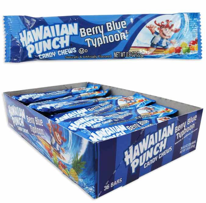 Hawaiian Punch - Candy Chews - Berry Blue Typhoon