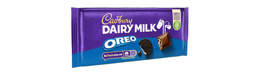 Cadbury UK chocolate collides with OREOS!