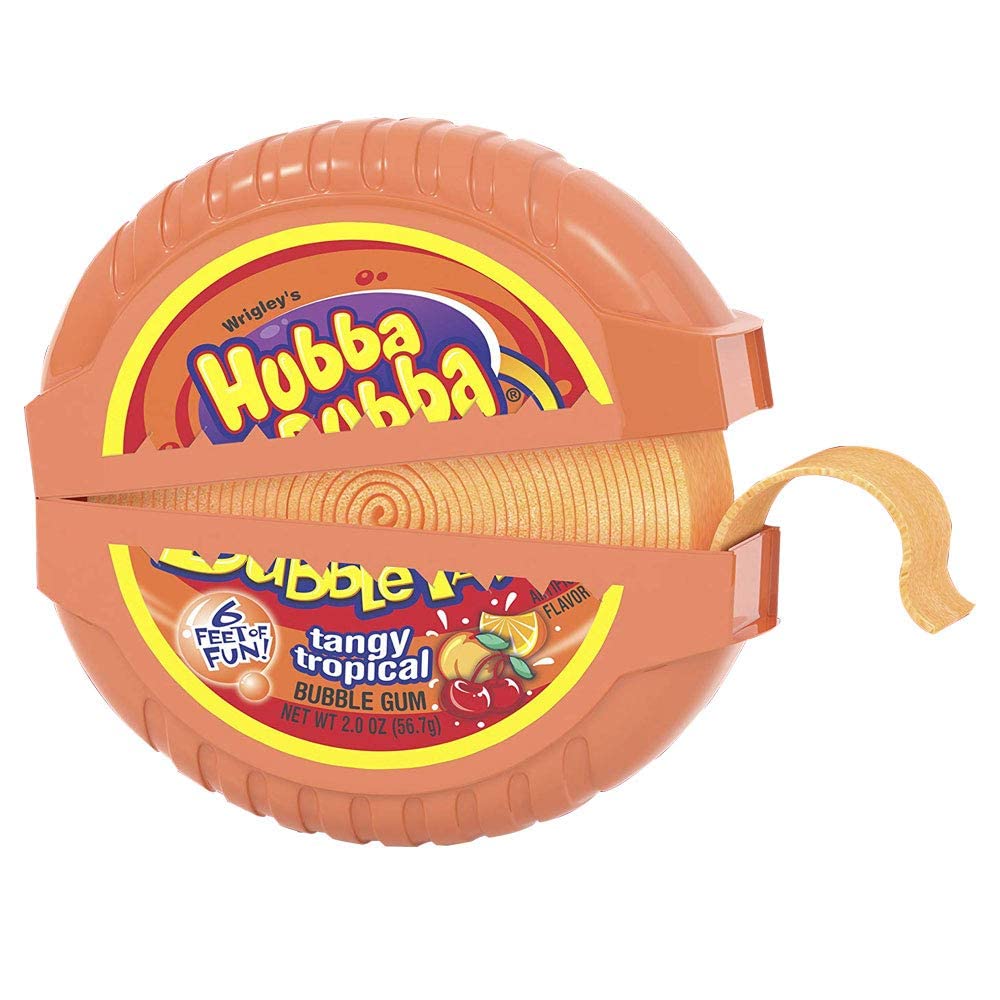 Hubba Bubba Bubble Tape - Tangy Tropical