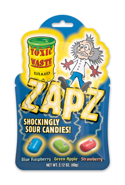 Toxic Waste - Zapz - Shockingly Sour Candies