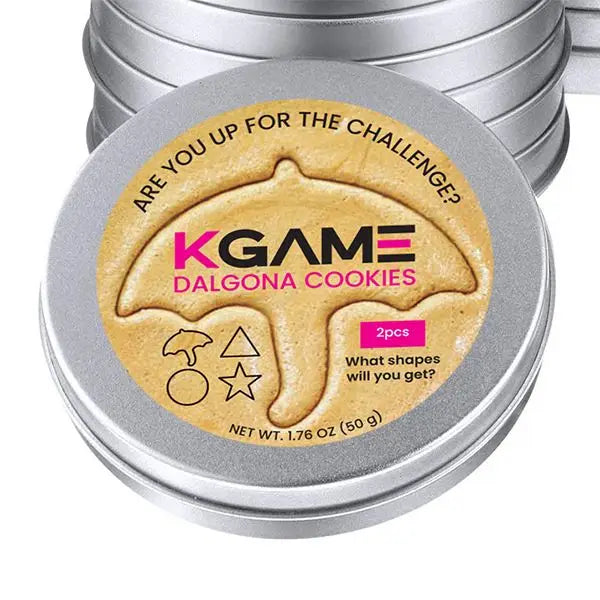 Kgame Dalgona Cookie Tin