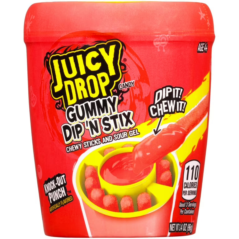 Juicy Drop Gummy Dip 'N Stix -