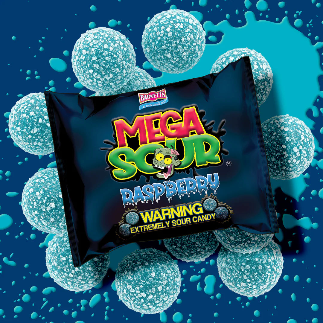 Mega Sours - Raspberry