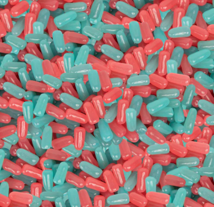 Mike & Ike - Cotton Candy Theater Box