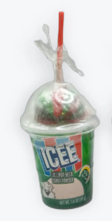 Icee Lollipop With Powder -