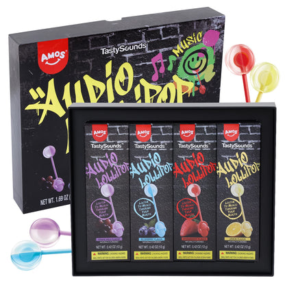 Audio Lollipop - Boxed Set 4 Flavors