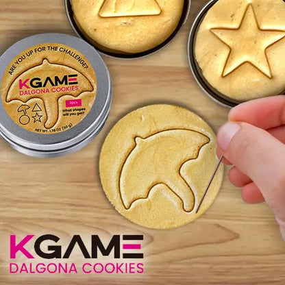 Kgame Dalgona Cookie Tin