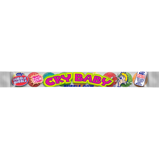 Cry Baby Sour Bubble Gum Tube