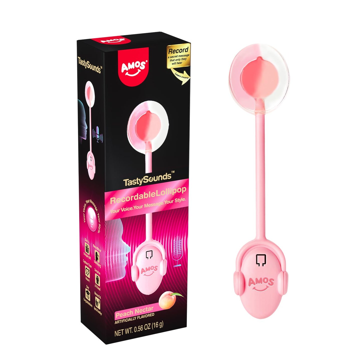 Amos Recorable Sound Lollipop