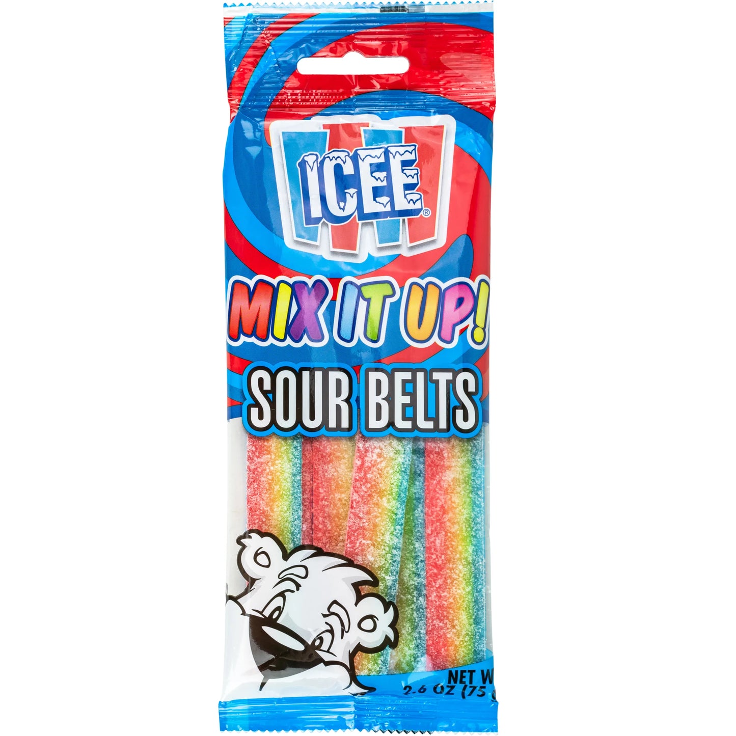 Icee Sour Belts Peg Bag