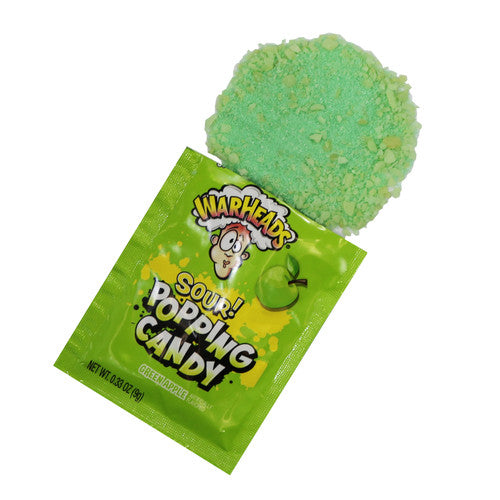 Warheads Sour Popping Candy - Green Apple