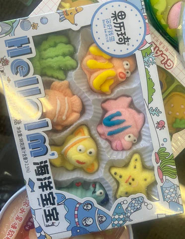 Marshmallow Fish Candy