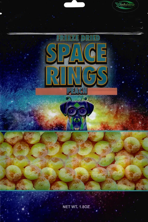 Freeze Dried Space Rings - Peach
