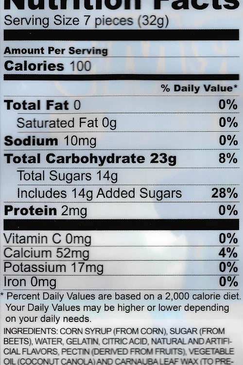 Freeze Dried Space Worms