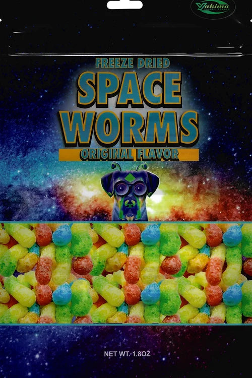 Freeze Dried Space Worms