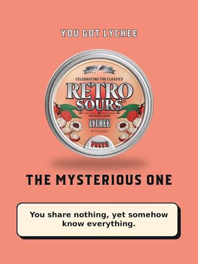 Retro Sours – Lychee