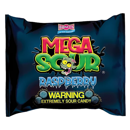 Barnett's Mega Sour Blue Raspberry