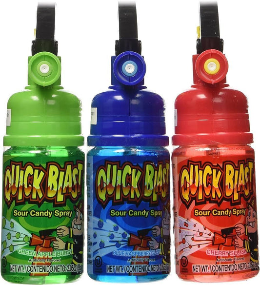 Quick Blast Sour Spray Candy