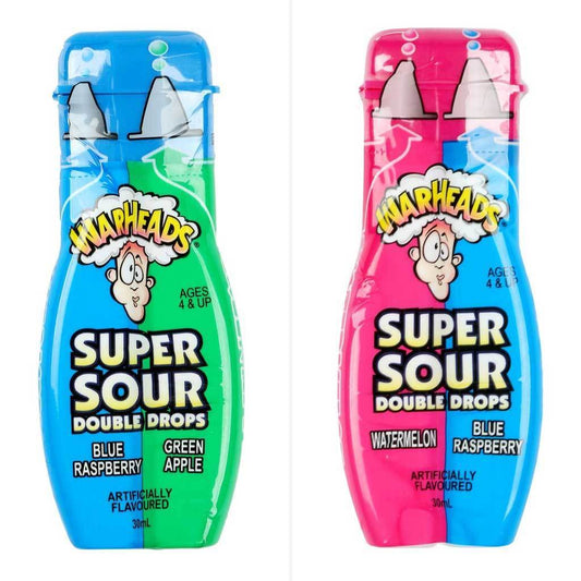 Warheads Super Sour Double Drops