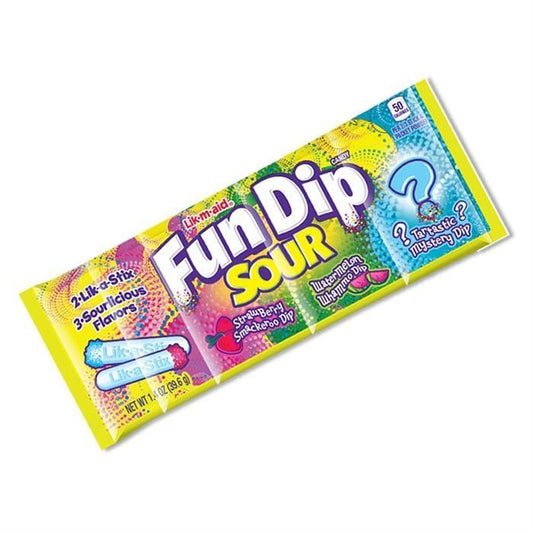 Fun Dip - 3 Flavor Pak Sour