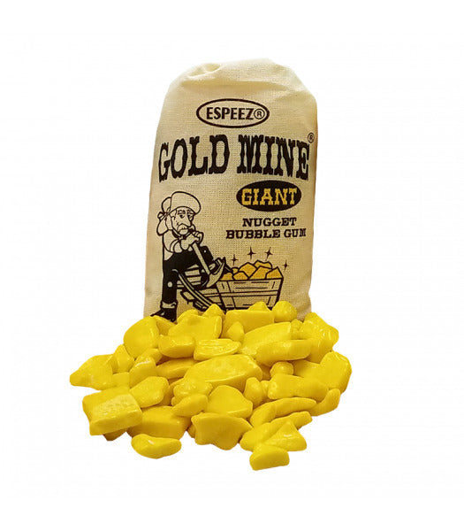 Gold Mine Nuggets Bubble Gum