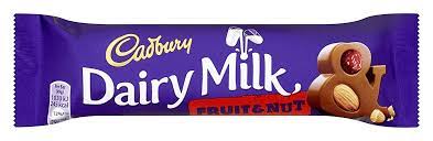 Cadbury Dairy Milk Fruit & Nut Bar
