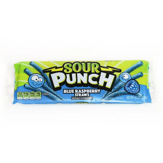 Sour Punch Straws - Blue Raspberry