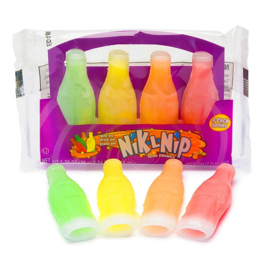 Nip - N - Lik - Wax Bottles - 4 Pack
