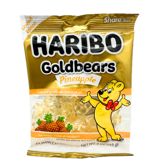 Haribo Goldbears - Pineapple Peg Bag