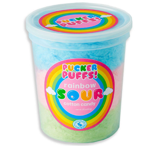 Pucker Puffs Sour Cotton Candy