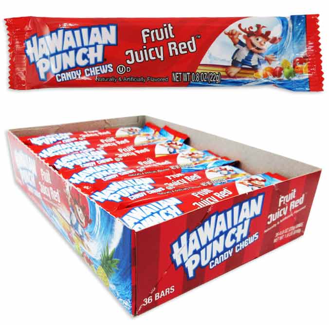 Hawaiian Punch - Candy Chews - Fruit Juicy Red