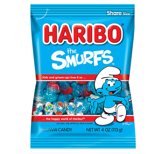 Haribo Smurfs